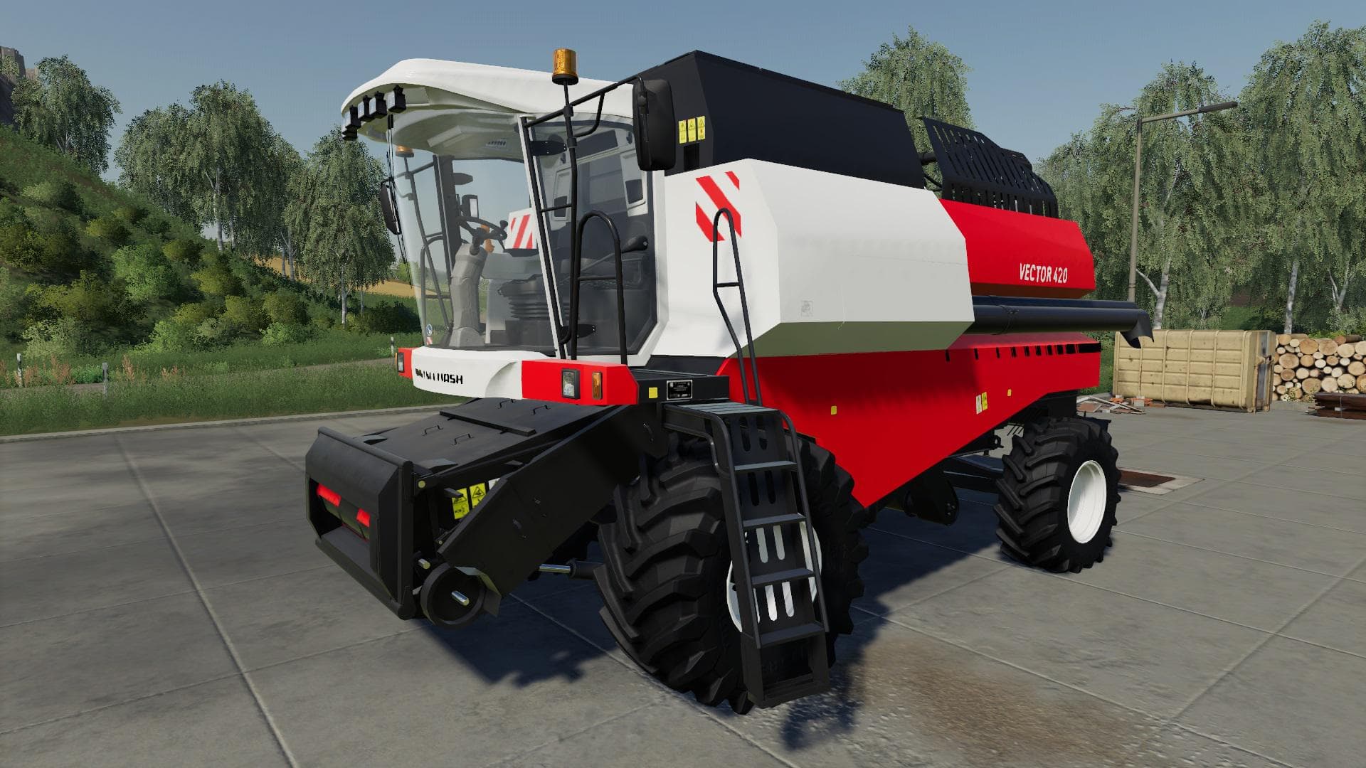ROSTSELMASH VECTOR 420 4