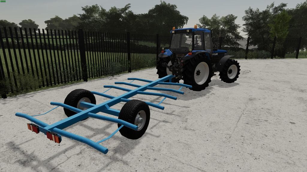 ROUND BALE TRAILER 2