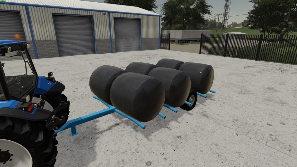 ROUND BALE TRAILER