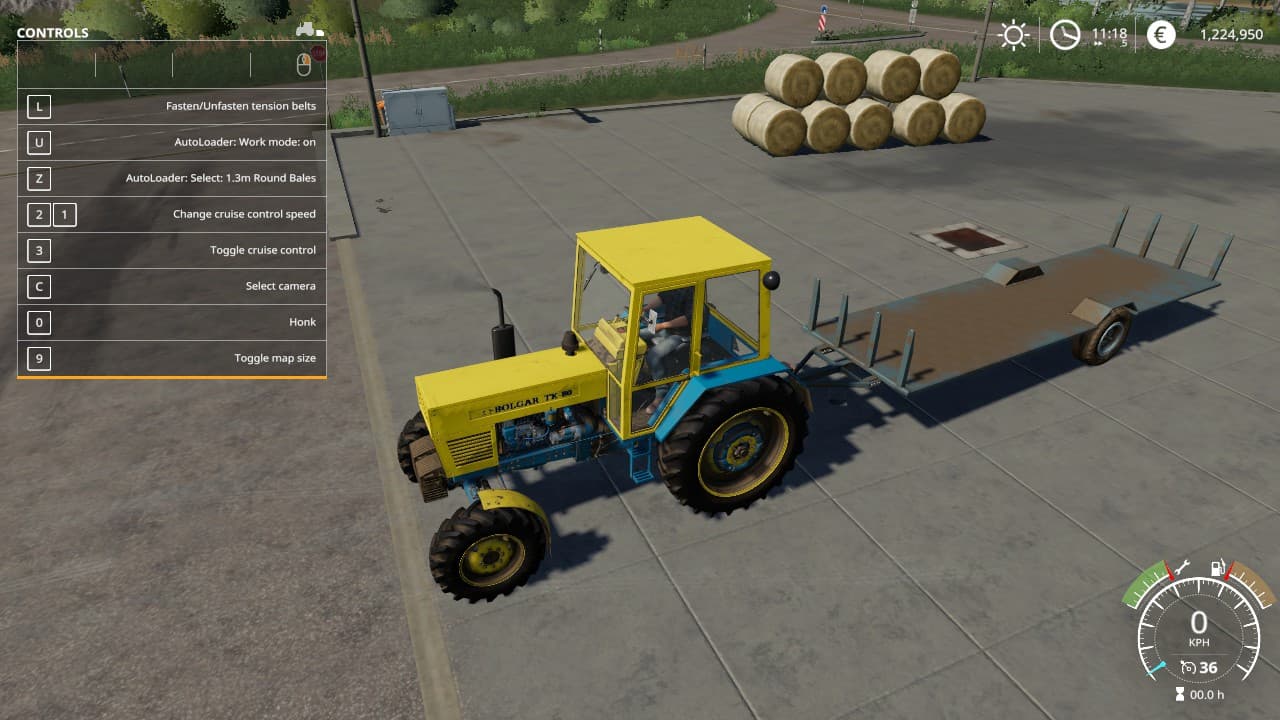 RSD3 bale platform 3