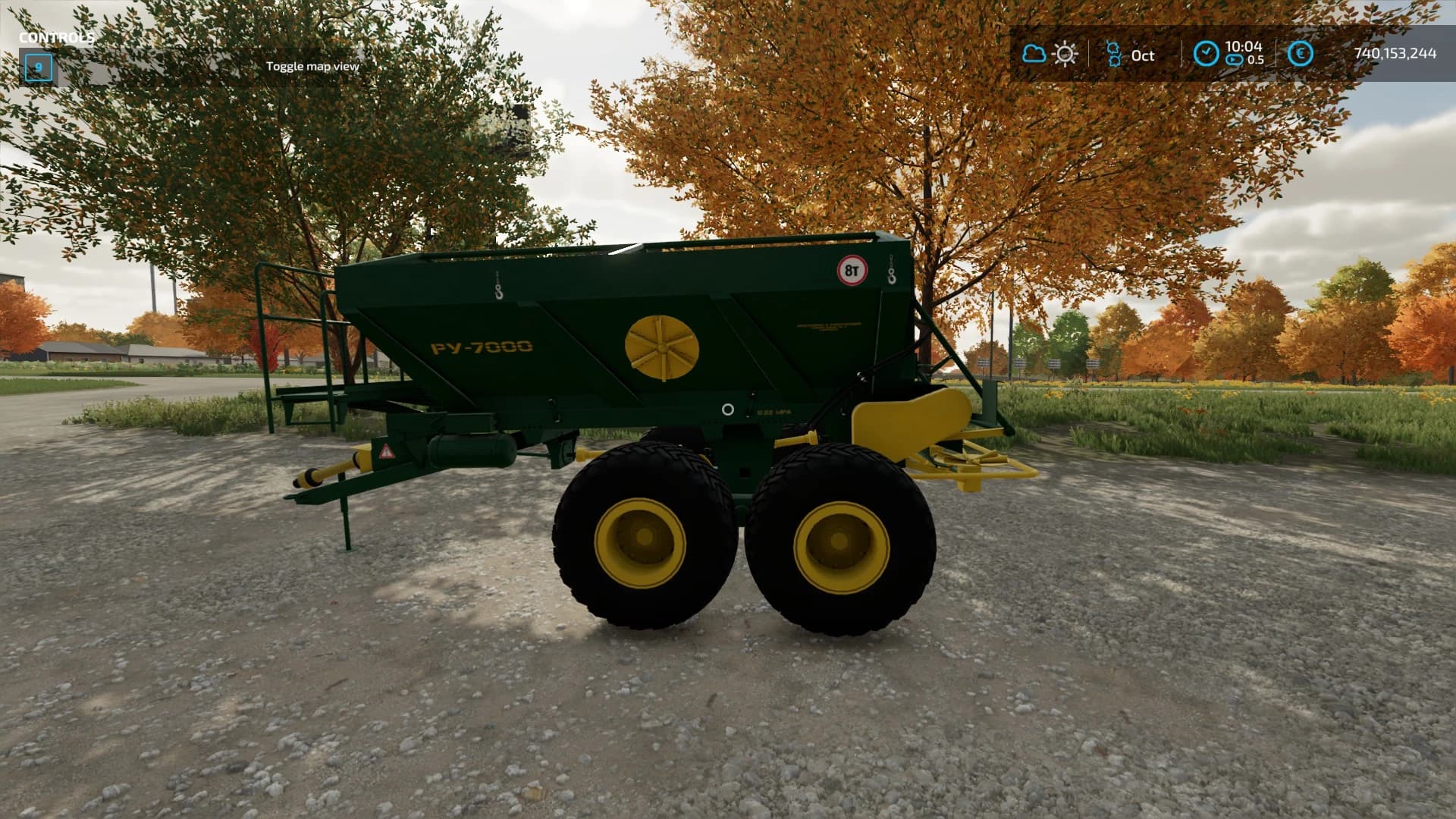 RU 7000 FERTILIZER SPREADER