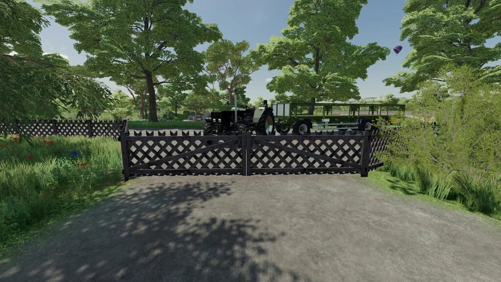 RUSTIC FENCE