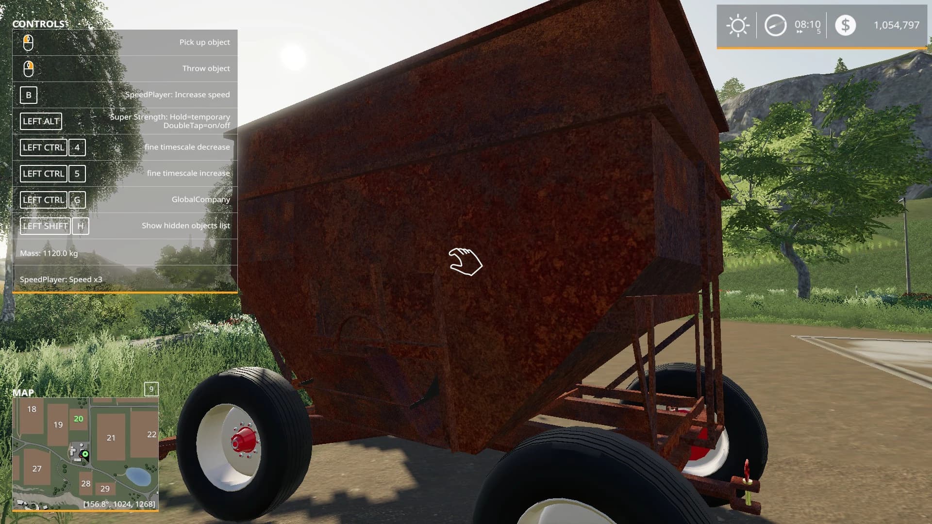 RUSTY GRAVITY WAGON