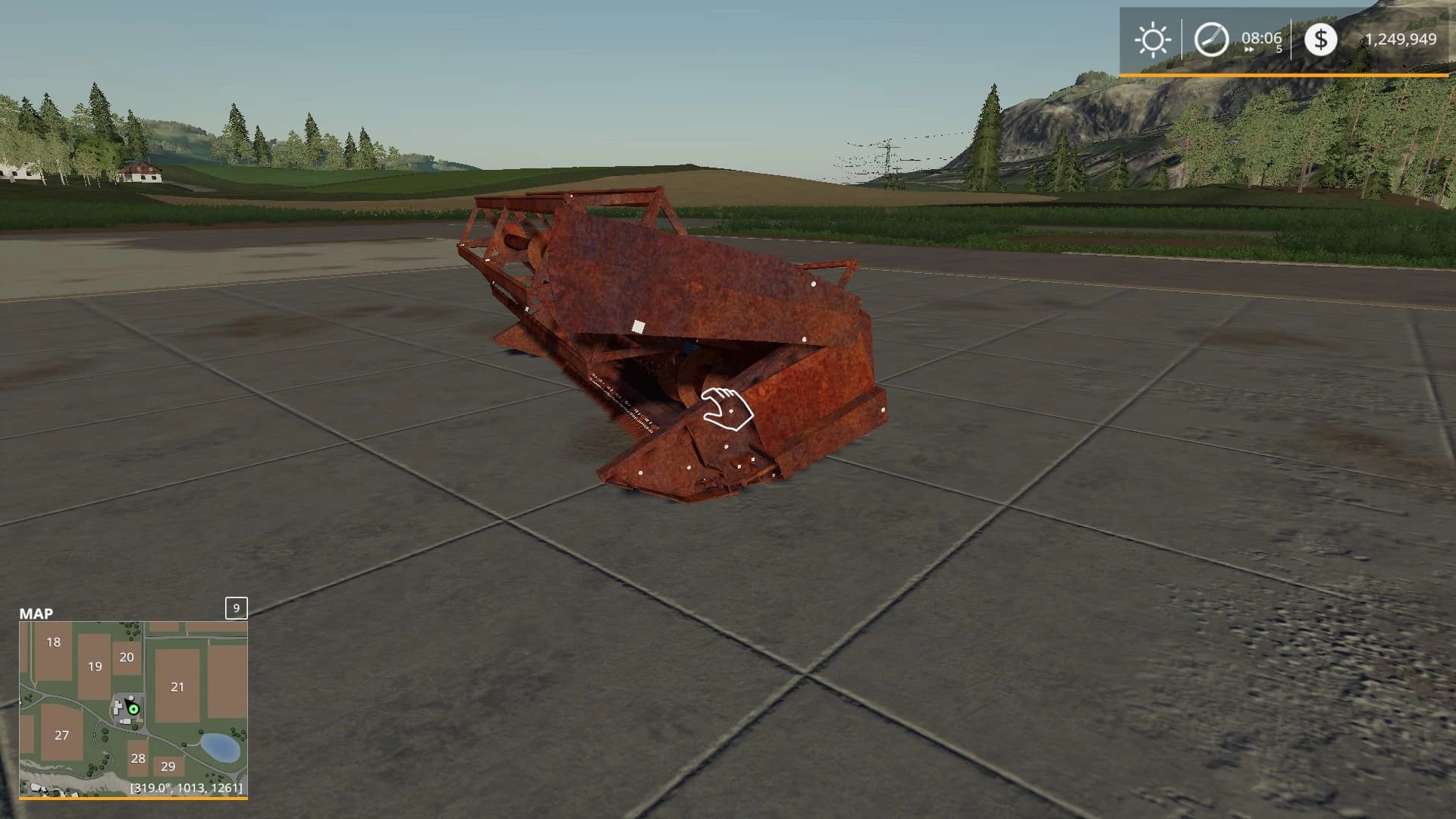RUSTY OLD HEADER 3