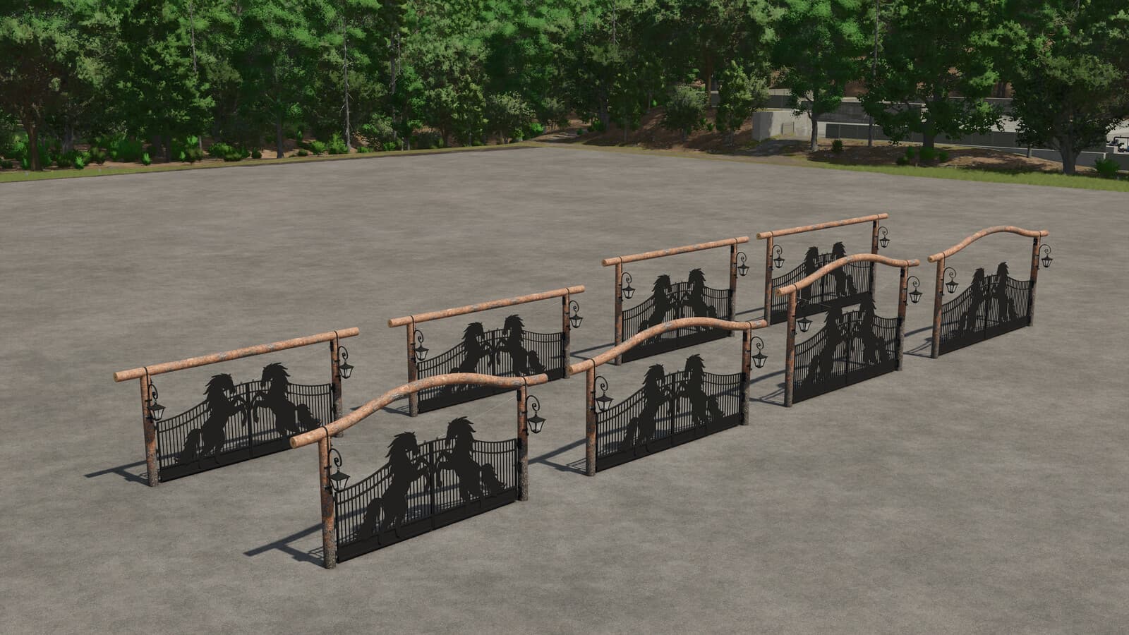Ranch Gates And Fences Packs 6