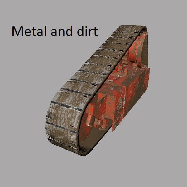 Realistic Textures tracked 3