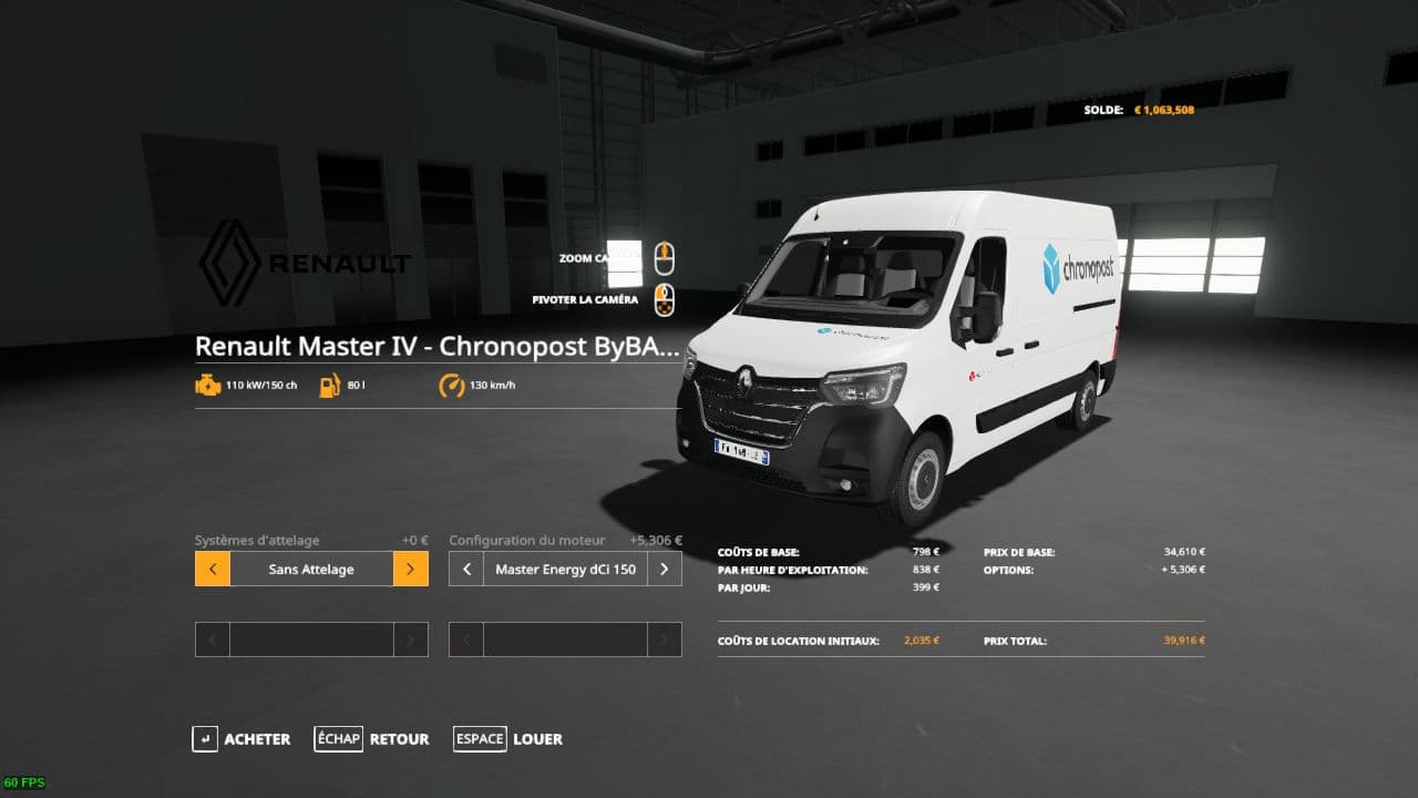 Renault Master IV - Chronopost