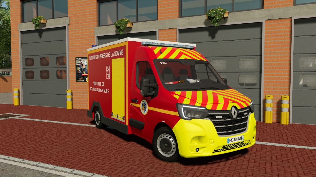 Renault Master IV (SDIS 80 Food Support Vehicle) 6