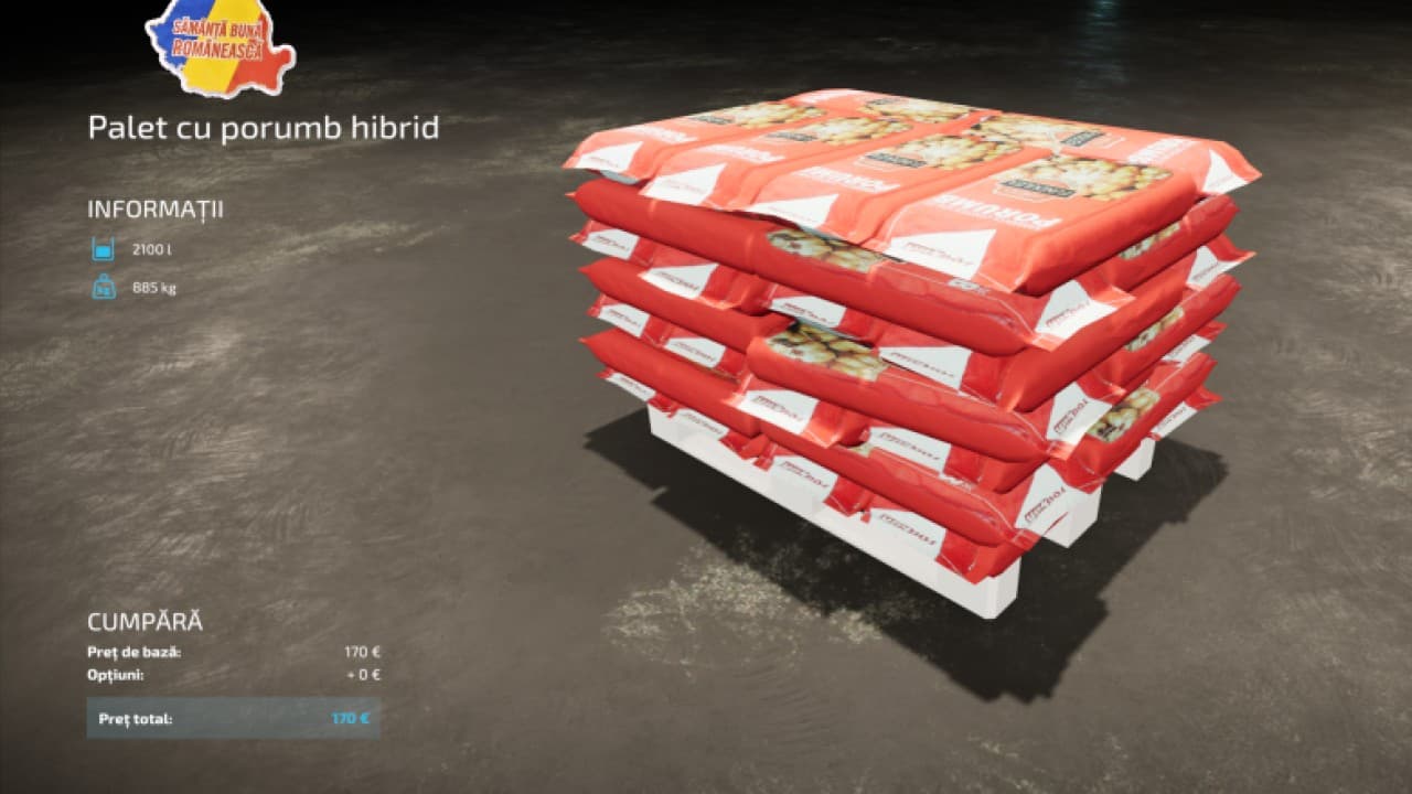 Romanian corn pallet 2
