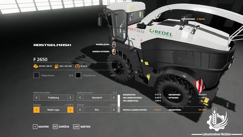 Rostselmash F2650