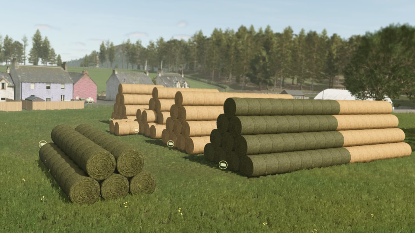 Round Bale Storage