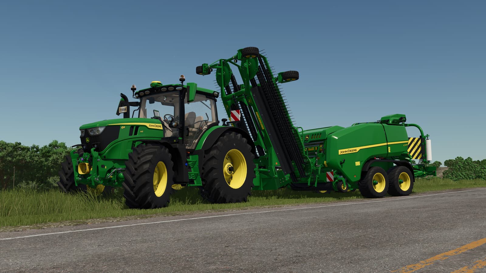 Round Balers Pack With Windrower 6