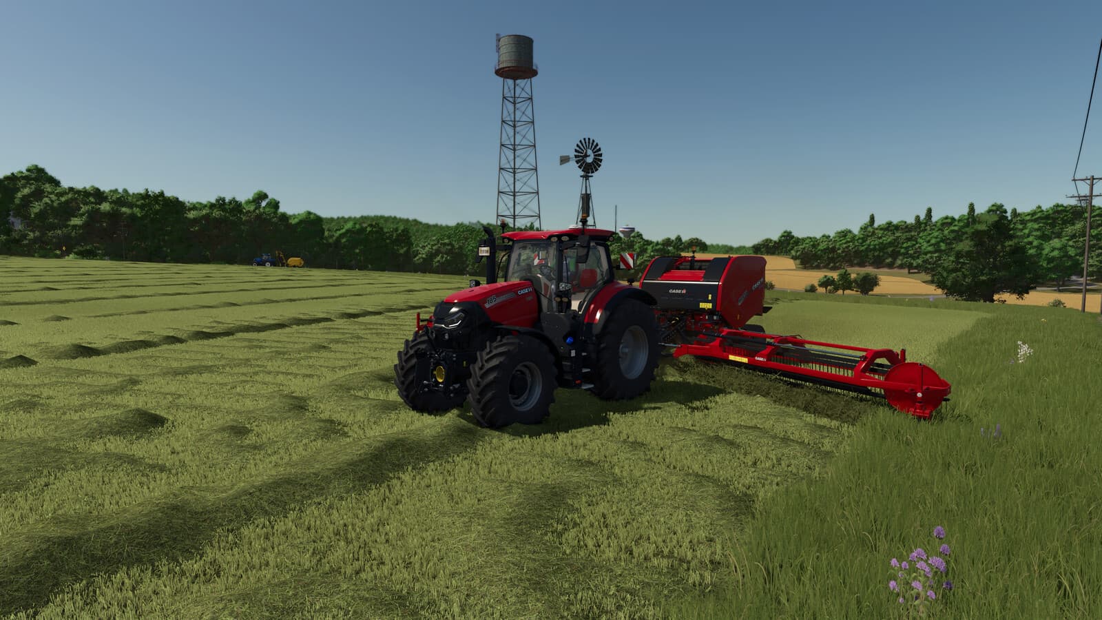 Round Balers Pack With Windrower 3
