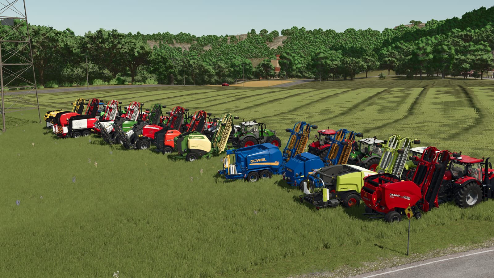 Round Balers Pack With Windrower 2