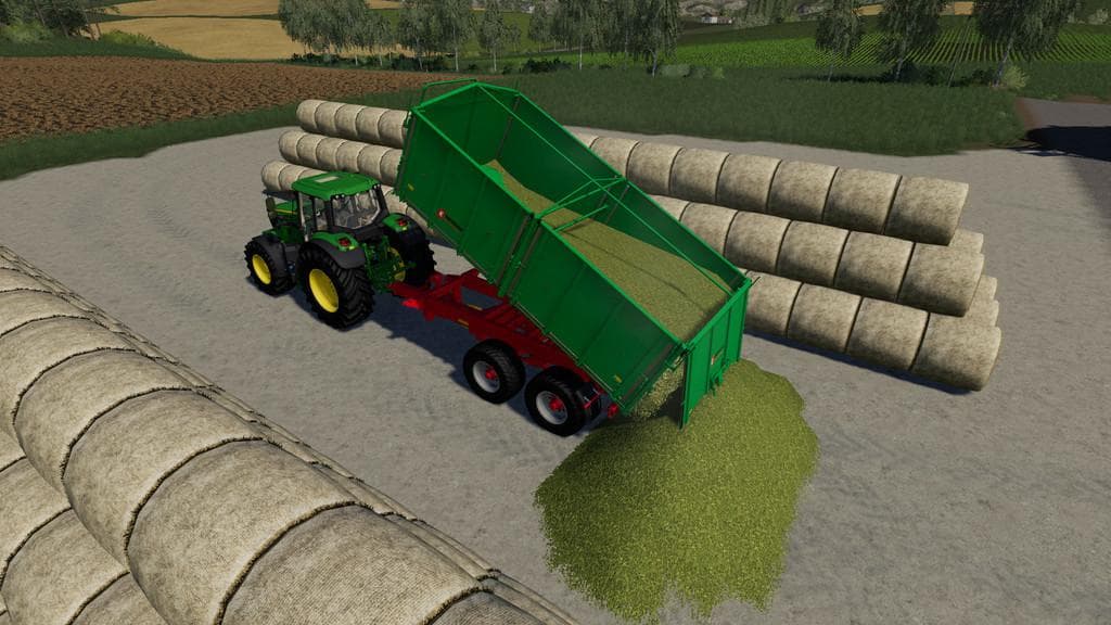 Round Bale Bunker Silo 5