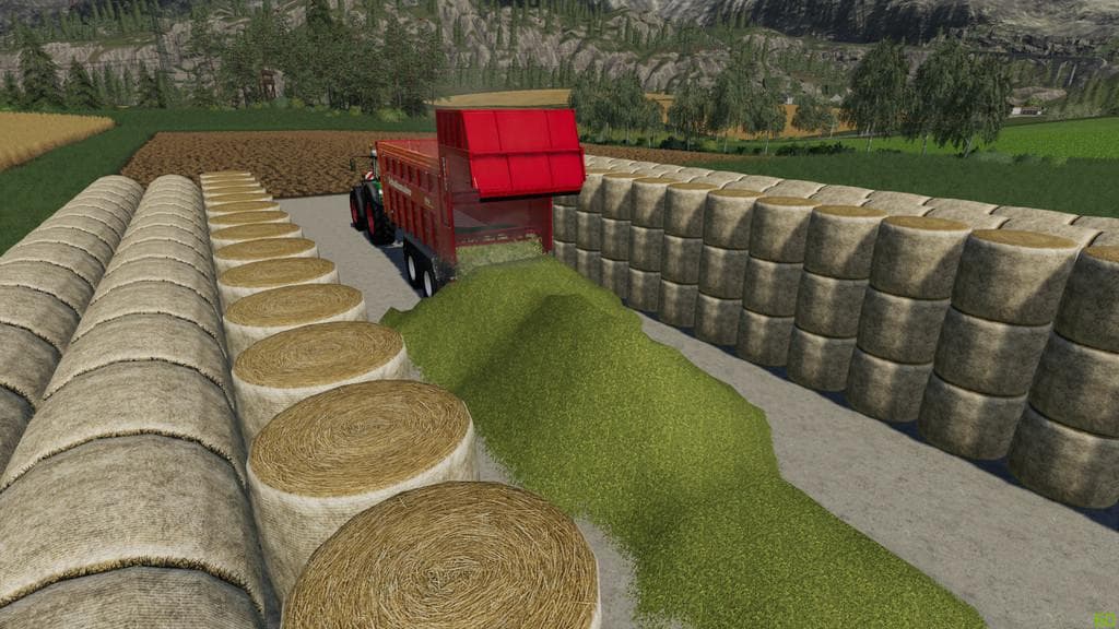 Round Bale Bunker Silo 4
