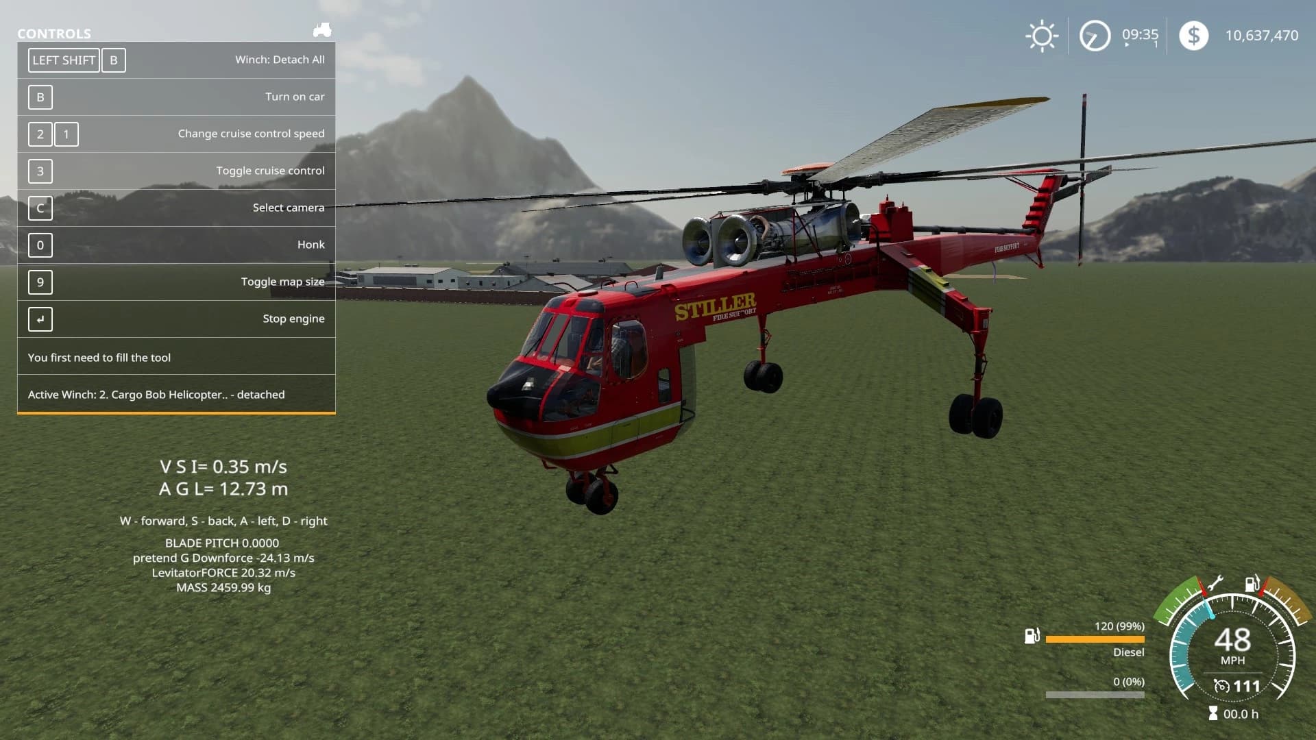 S64 SKYCRANE / STILLER FIRE SUPPORT 5