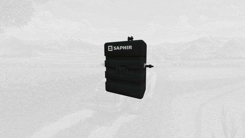 SAPHIR 800 KG GEWICHT