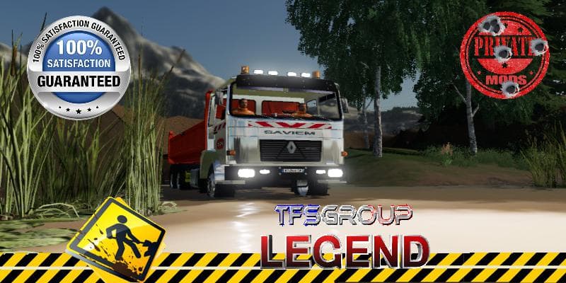 SAVIEM SM 280TU BENNE 2