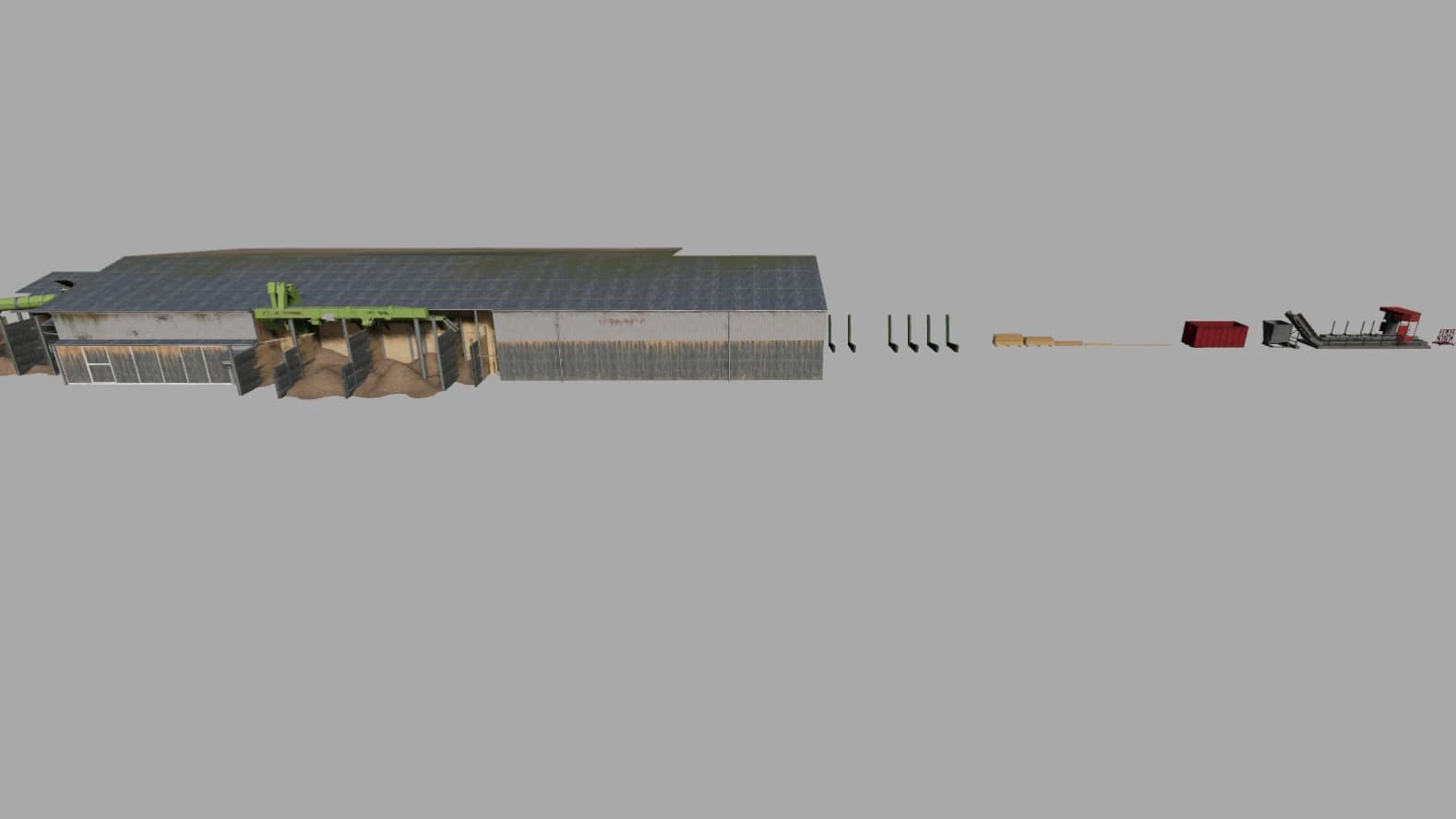 SAWMILL DECO PACK (PREFAB)