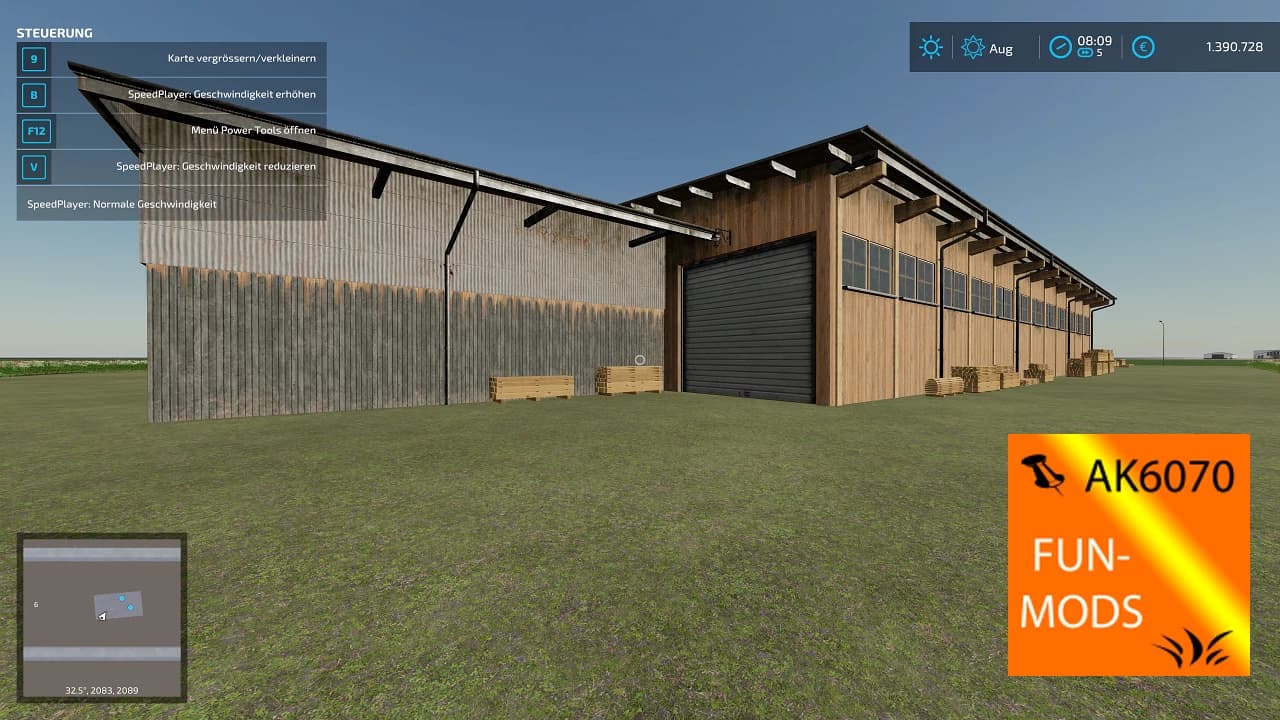 SAWMILL WITH EMPTY PALLETS 5