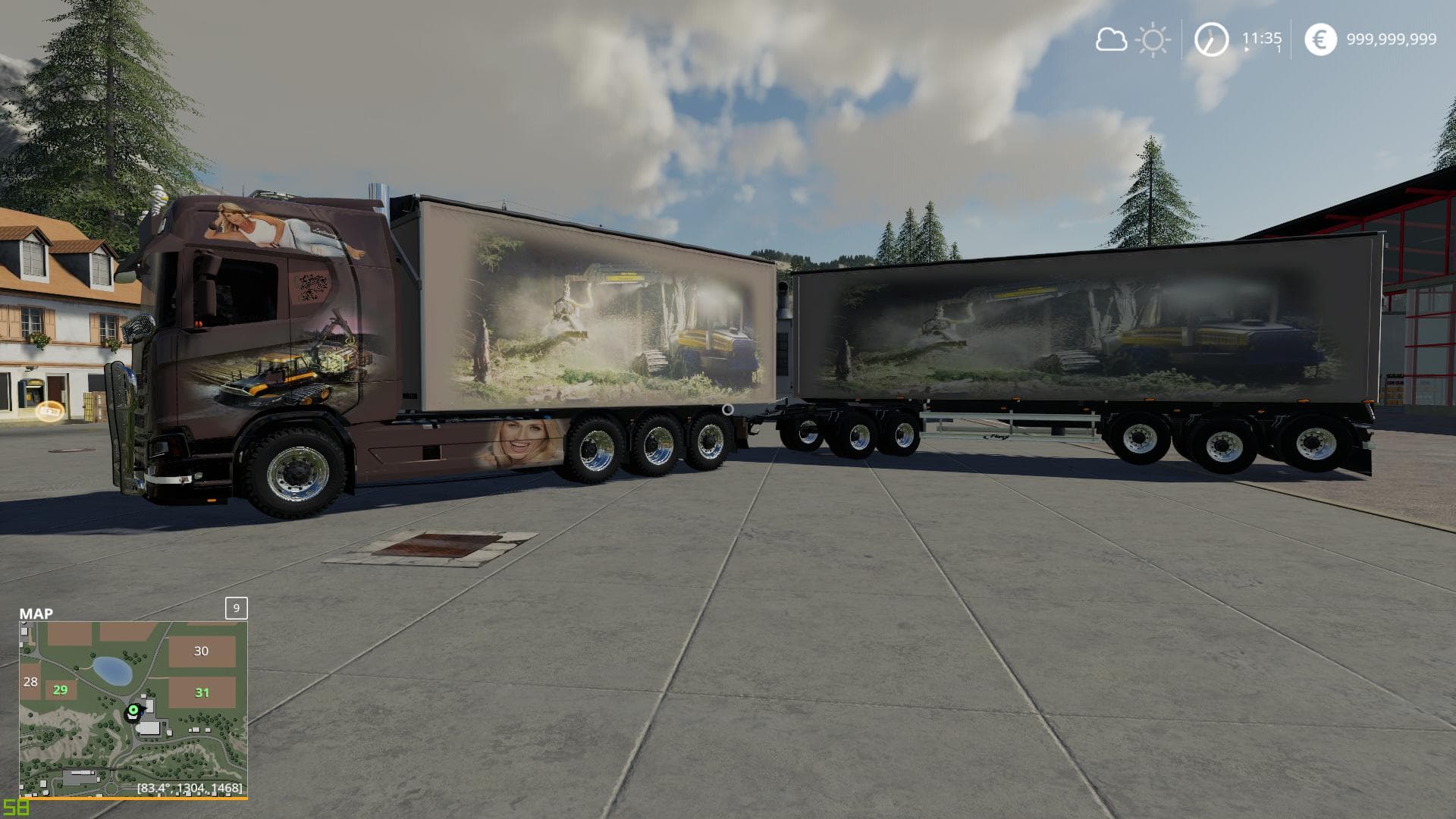 SCAINA WOODCHIPS AND TRAILER 3