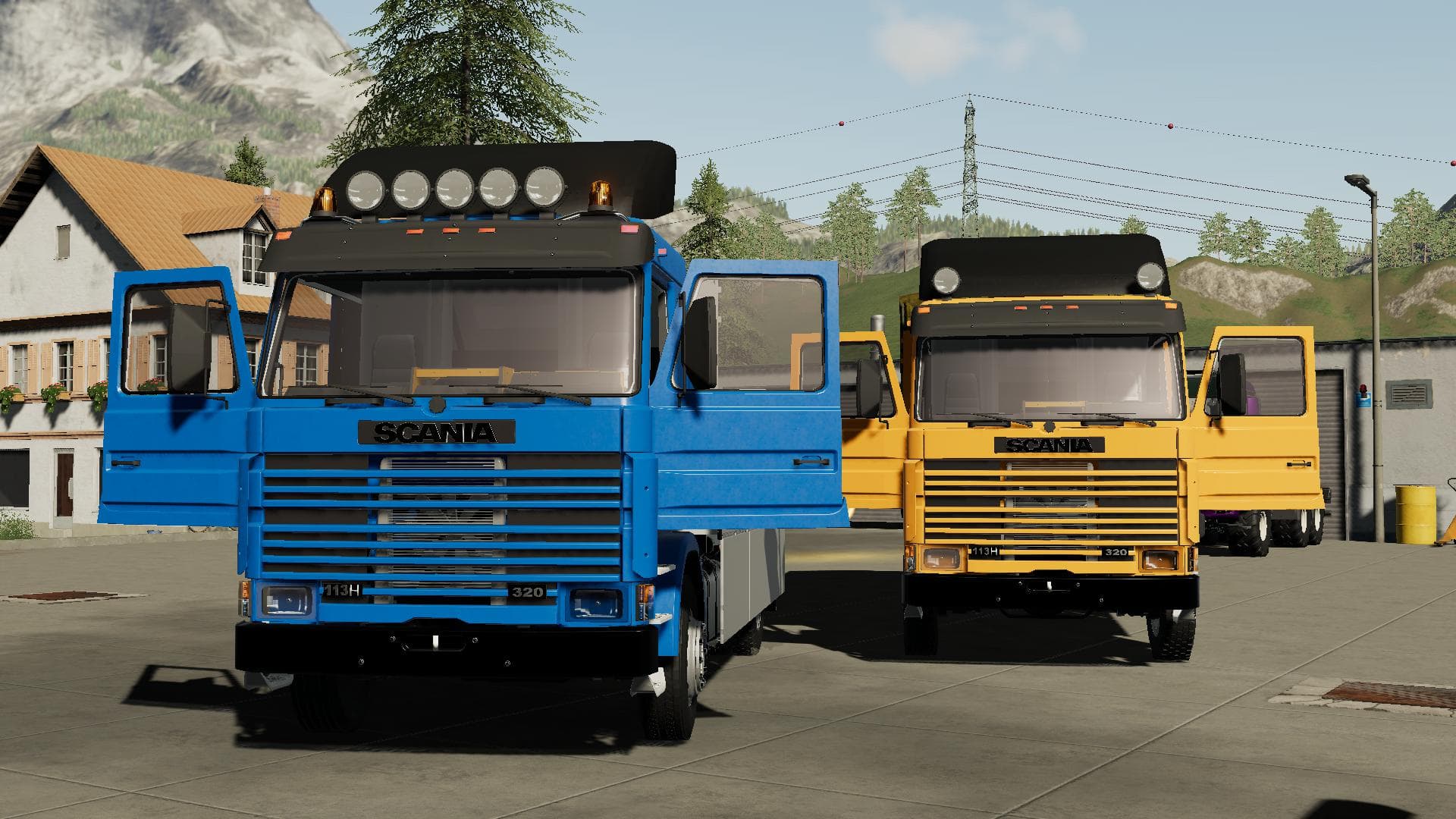 SCANIA 113H SIDEDOORS 3