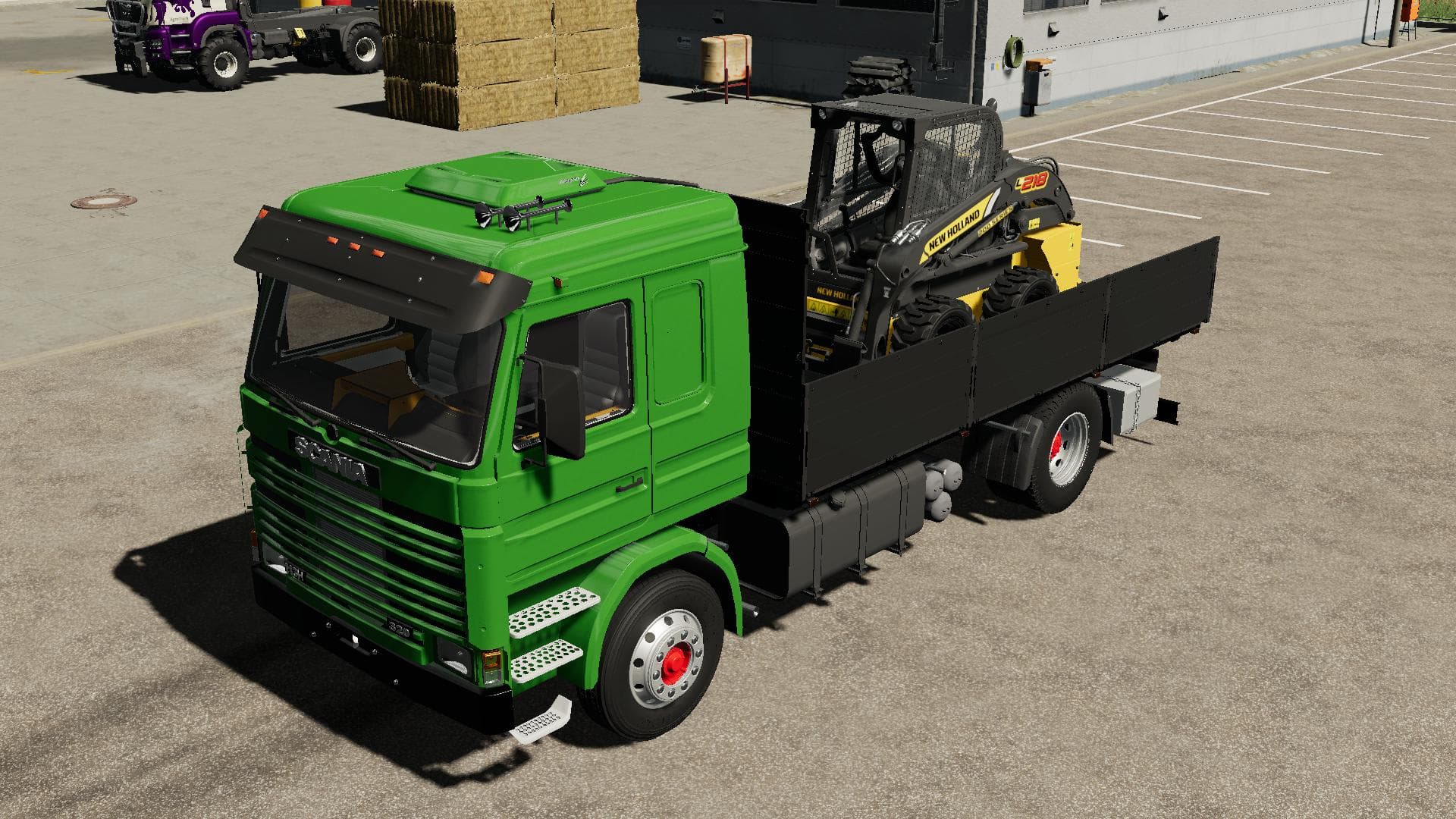 SCANIA 113H SIDEDOORS