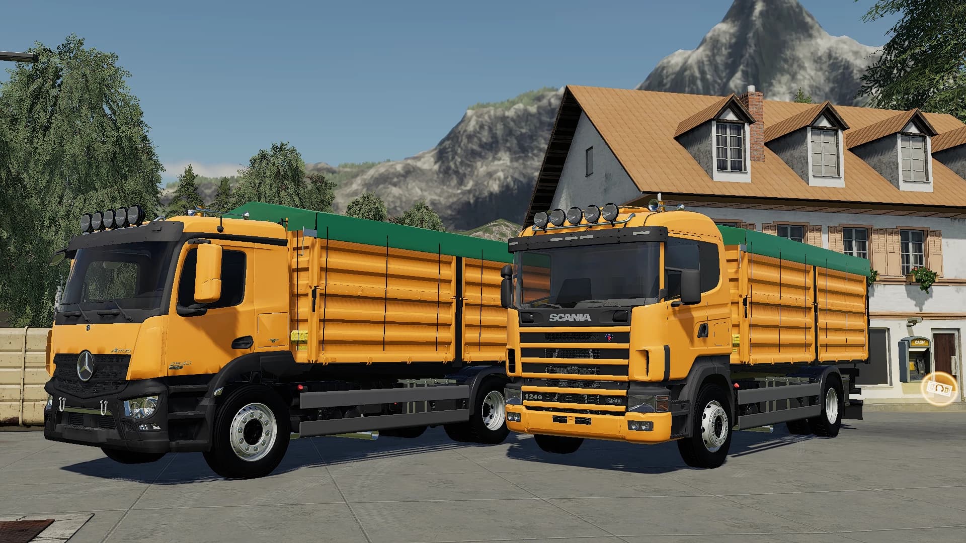 SCANIA 124 R GRAIN/OVERLOADER 2