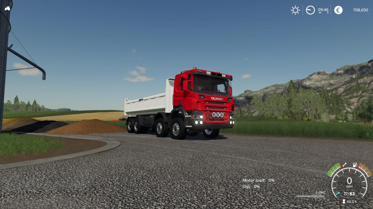 SCANIA 8X4 TIPPER 4