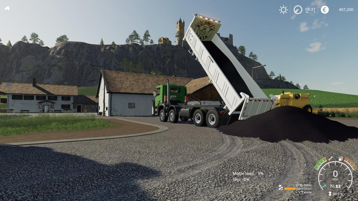 SCANIA 8X4 TIPPER 2