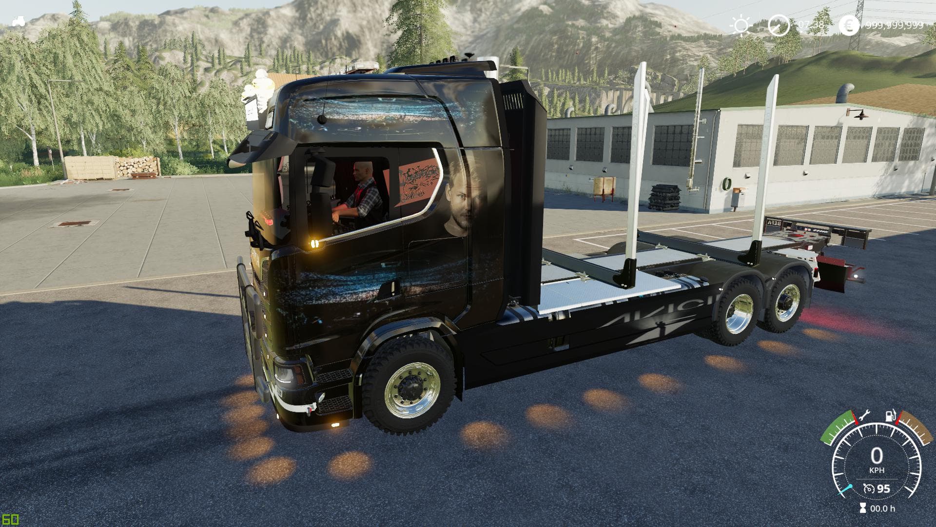 SCANIA AVICII LOGTRUCK 5