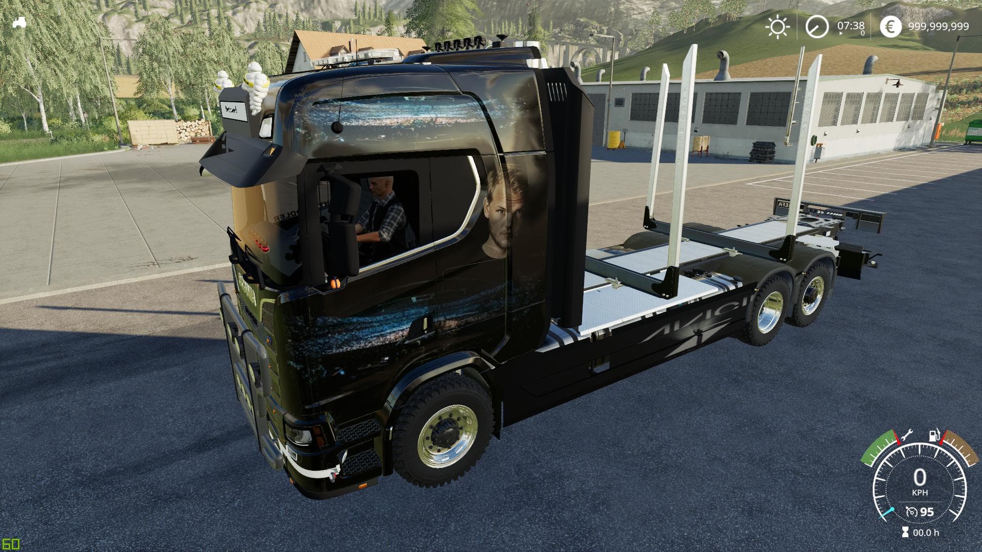 SCANIA AVICII LOGTRUCK 3