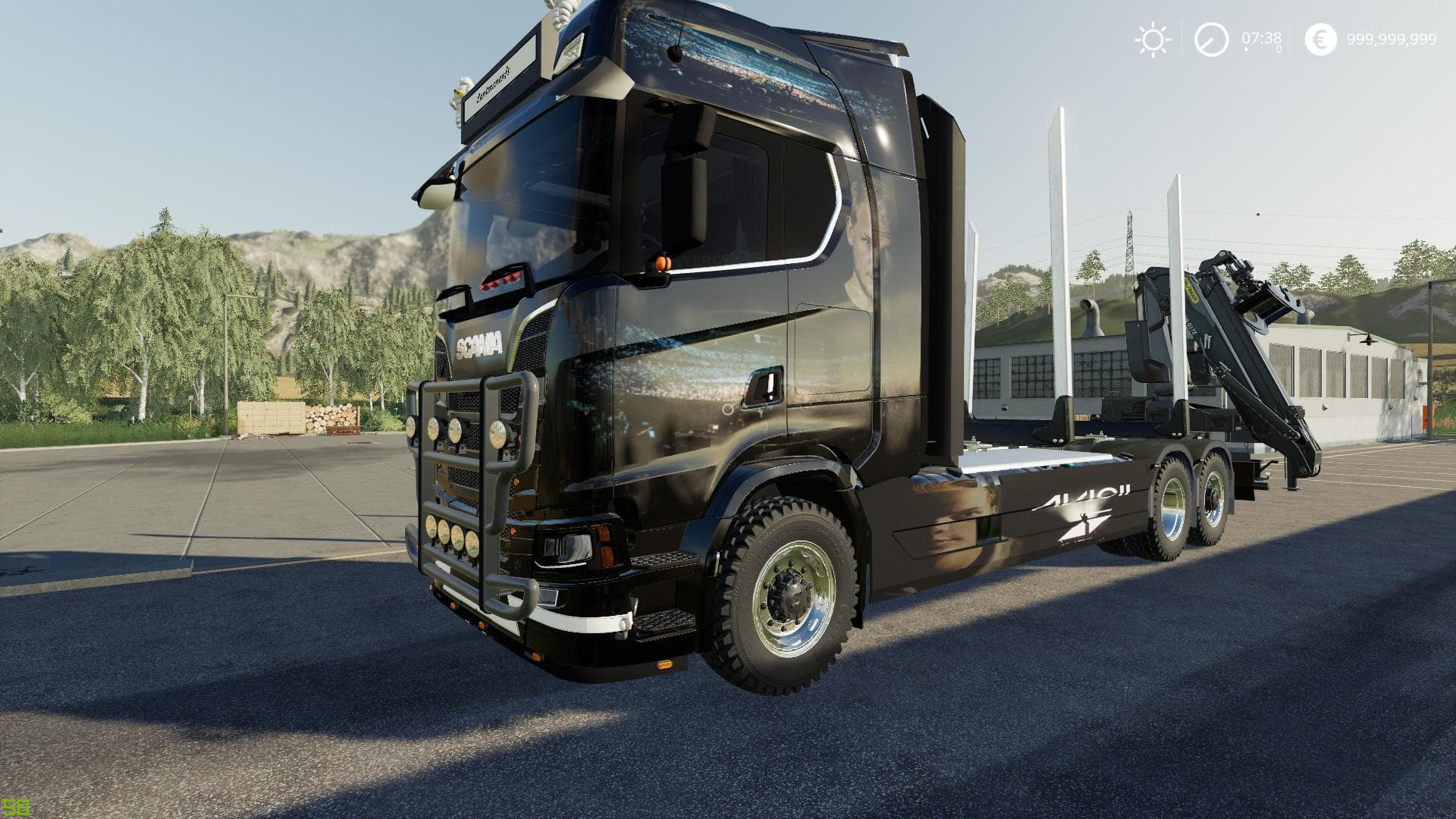 SCANIA AVICII LOGTRUCK 2