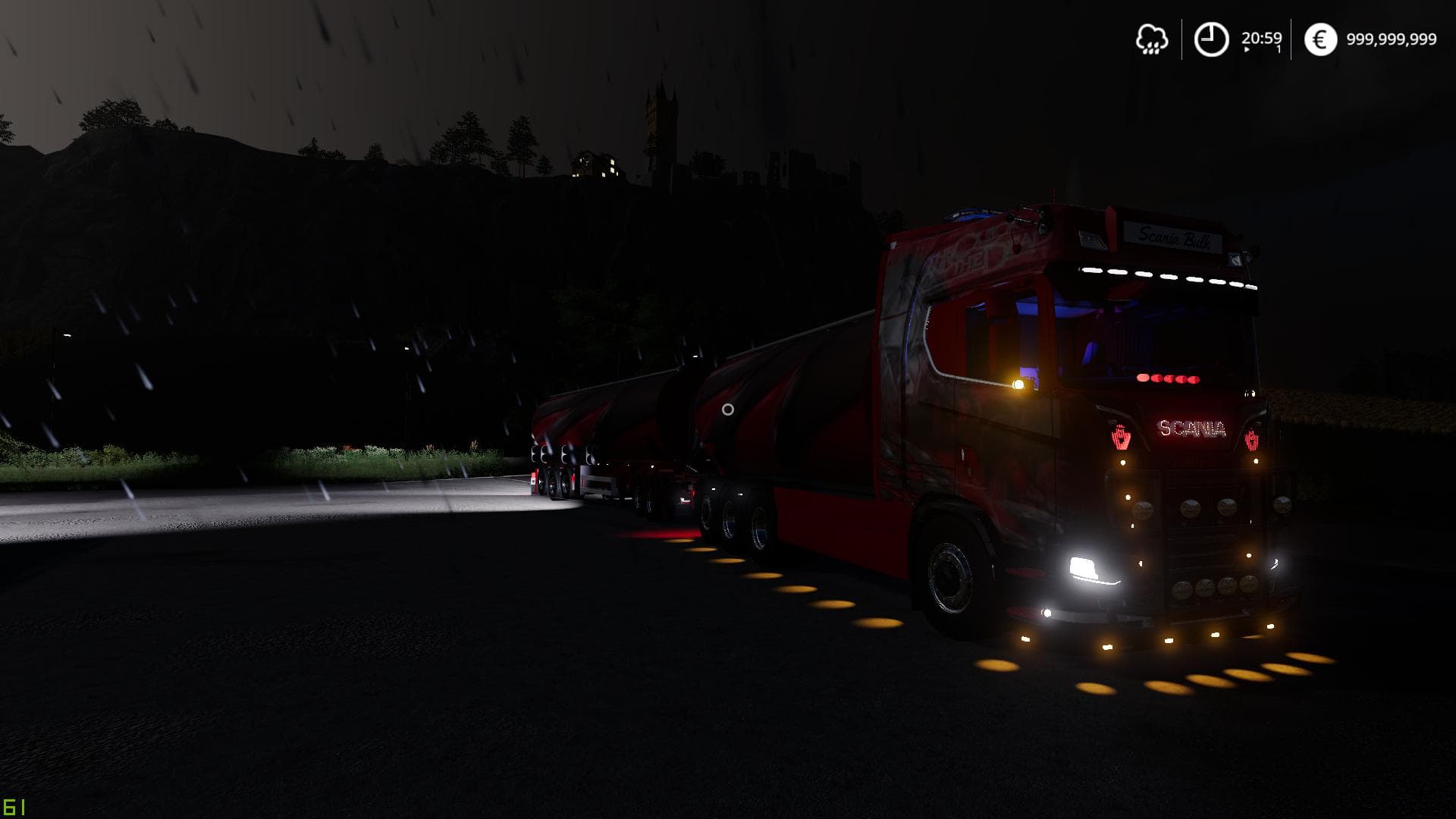 SCANIA BULK AND TRAILER