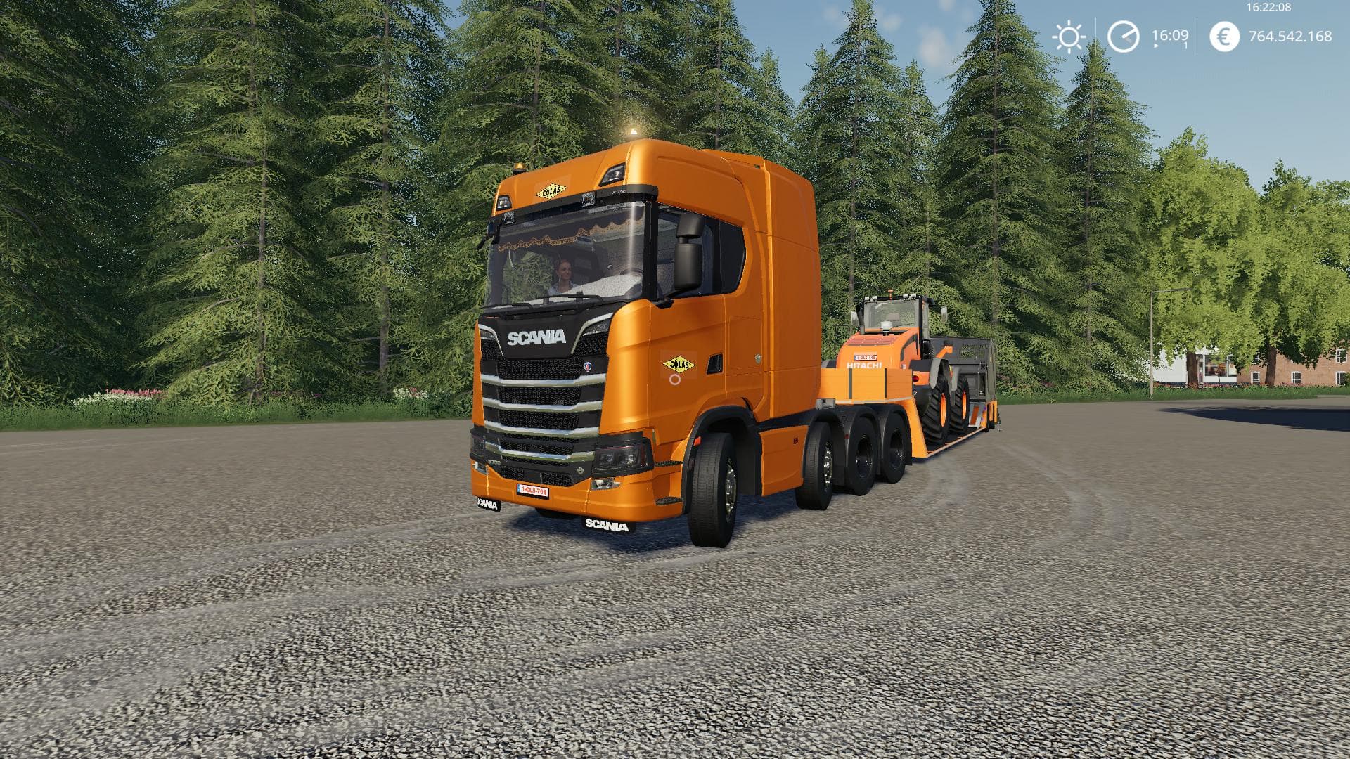 SCANIA COLAS TRUCK