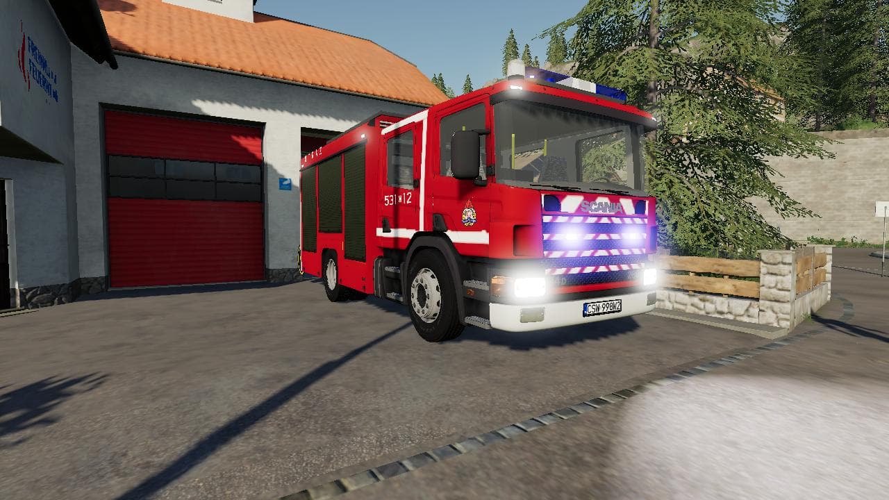 SCANIA GBA POLSKIE MALOWANIE