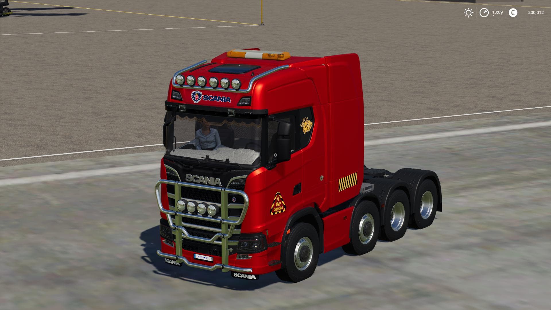 SCANIA HEAVY HAULER 8X4 4