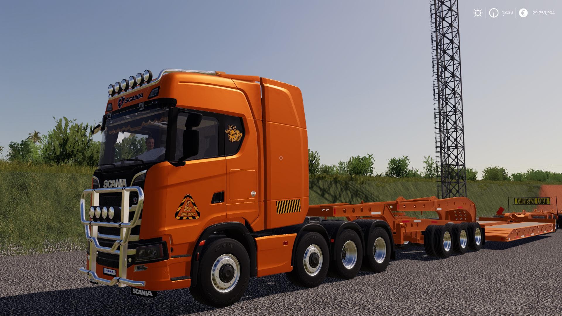SCANIA HEAVY HAULER 8X4