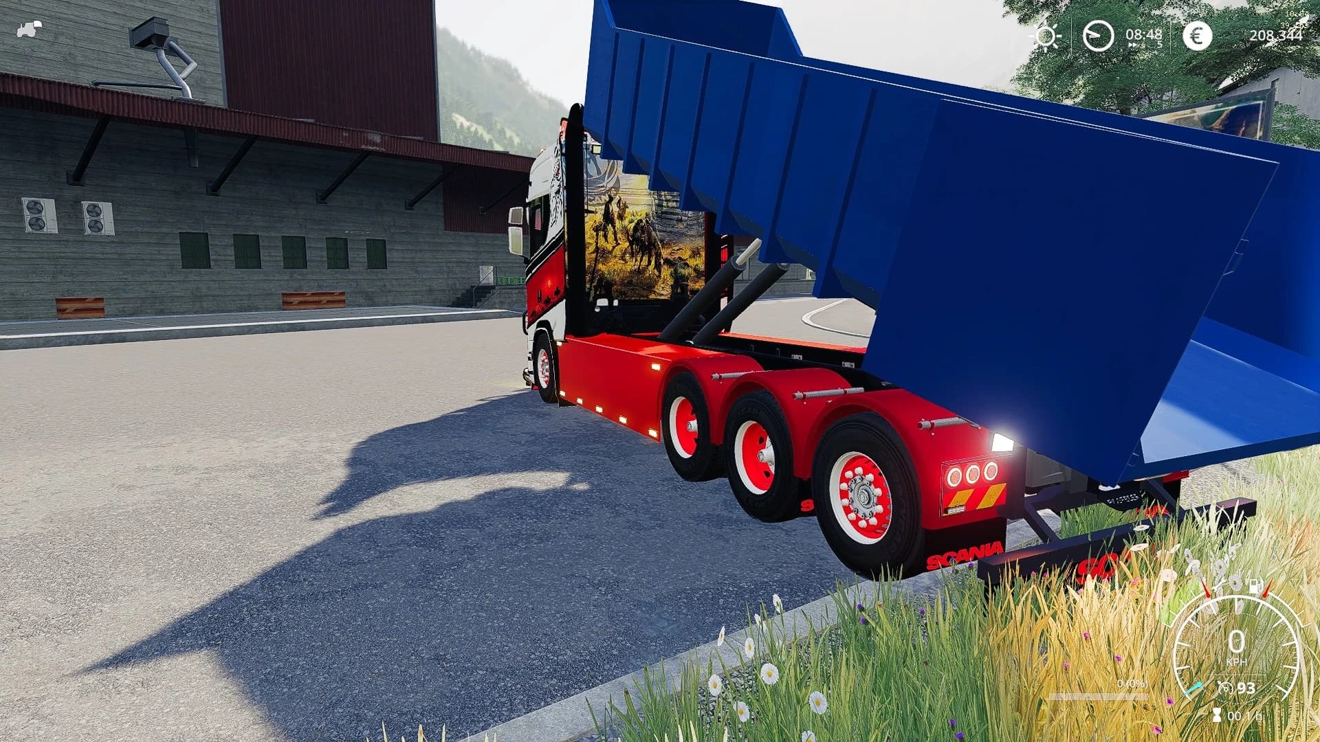 SCANIA HOOKLIFT