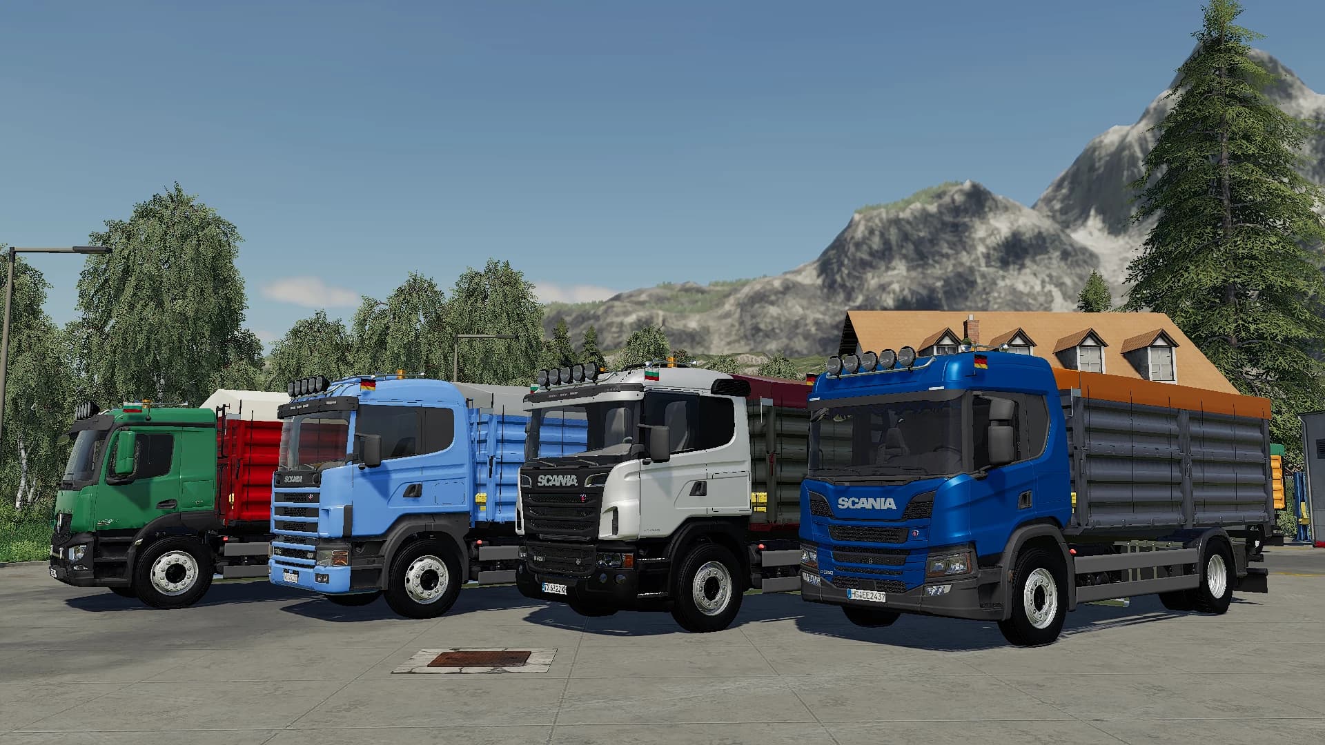 SCANIA NEXT GEN P SERIES GRAIN/OVERLOADER