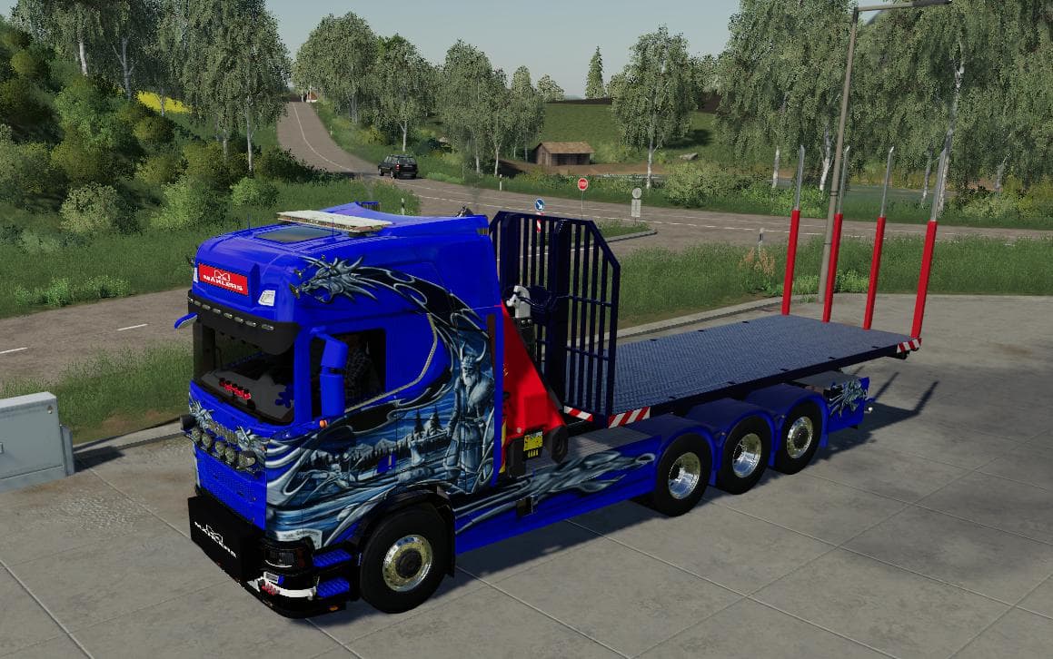 SCANIA NG HKL AND CRANE 4