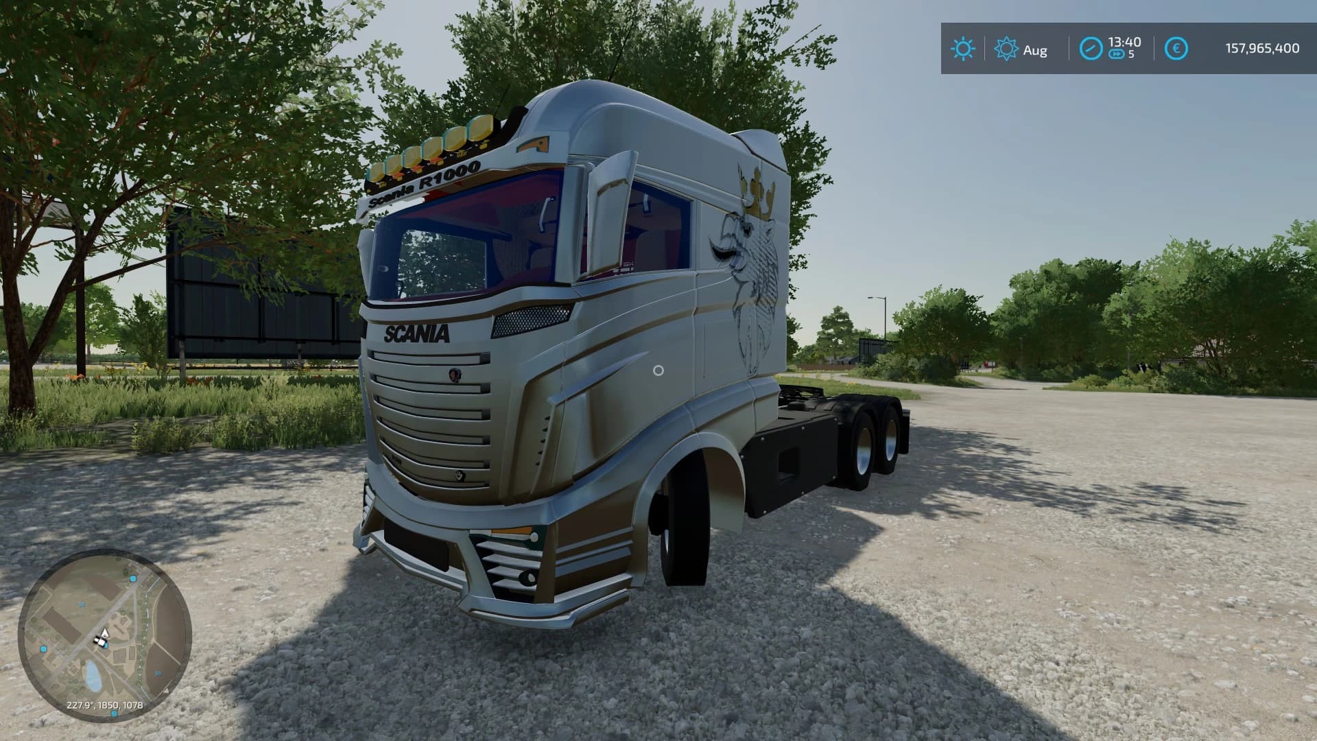 SCANIA R1000 ARGENT 5