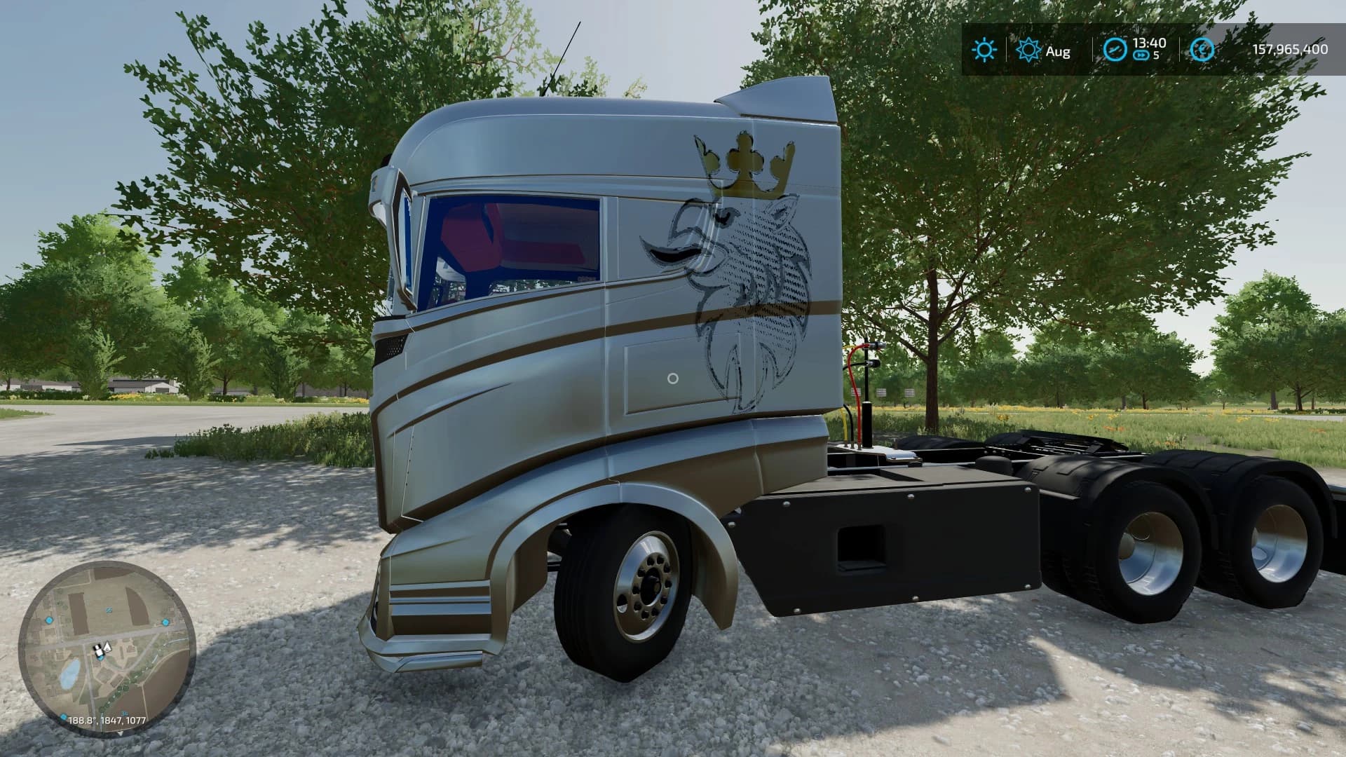 SCANIA R1000 ARGENT 4
