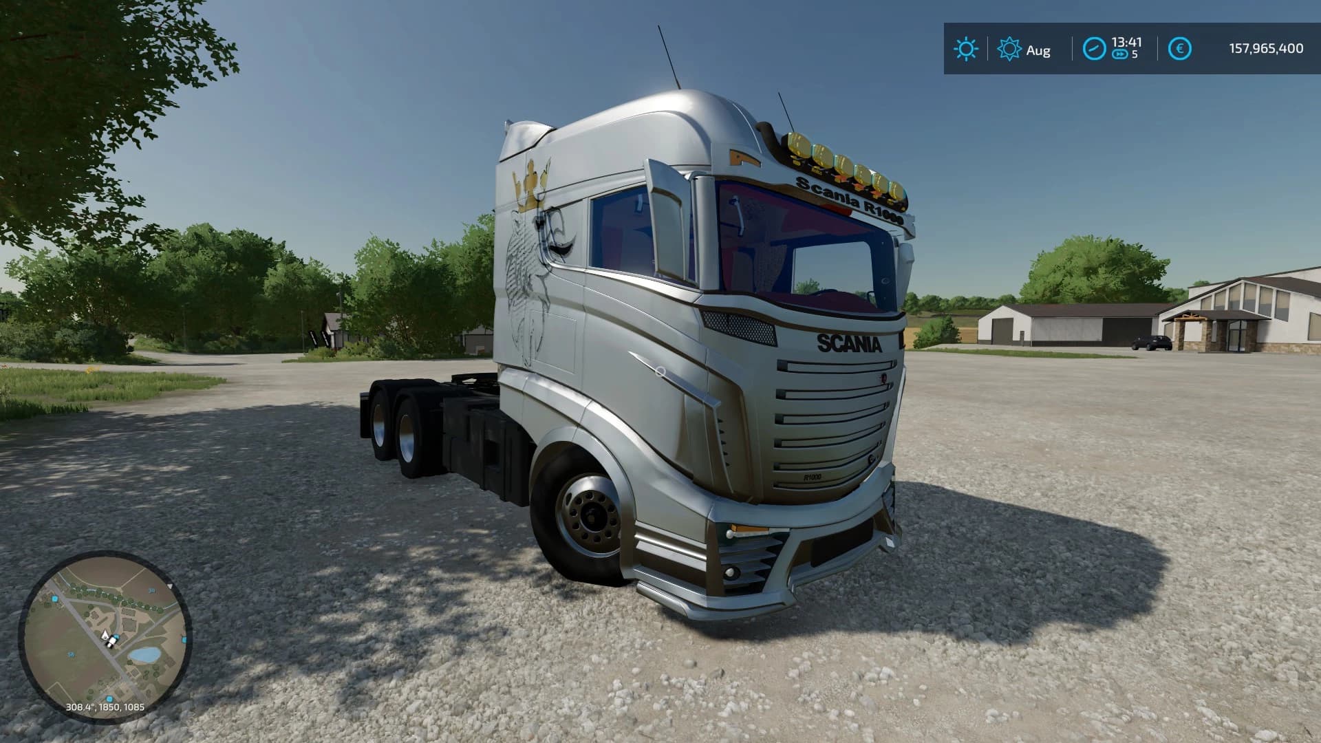 SCANIA R1000 ARGENT 2