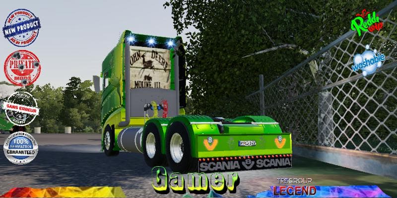 SCANIA R1000 JOHN DEERE 3