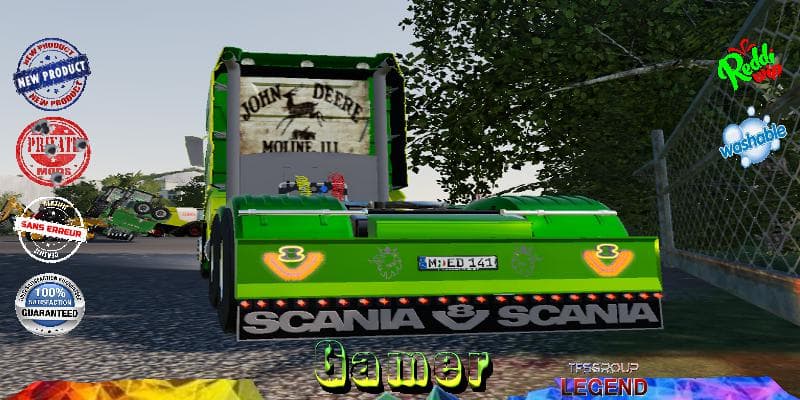SCANIA R1000 JOHN DEERE 2