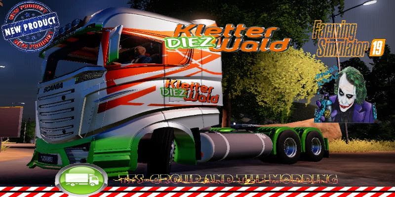SCANIA R1000 KLETTER WALD