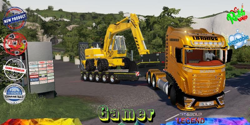 SCANIA R1000 LIEBHERR 5
