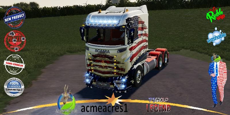 SCANIA R1000 USA UNITED 2